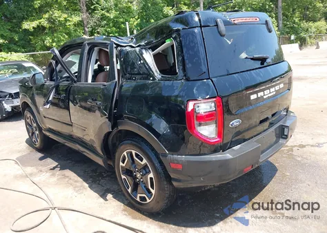 2024 Ford Bronco Sport Outer Banks z USA, uszkodzony, nr VIN 3FMCR9C66RRE17753